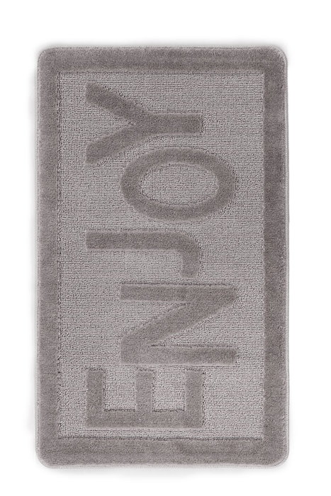 Mijölnir Enjoy - Alfombrilla de baño Gris 60 x 100 cm